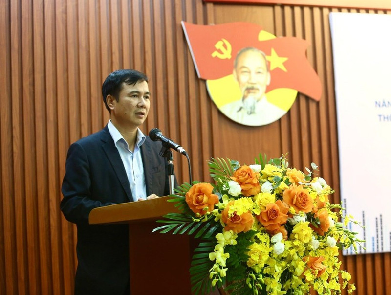 Le vice-ministre vietnamien des Sciences et des Technologies, Bui Thê Duy, s'exprime au séminaire. Photo: Vietq.vn