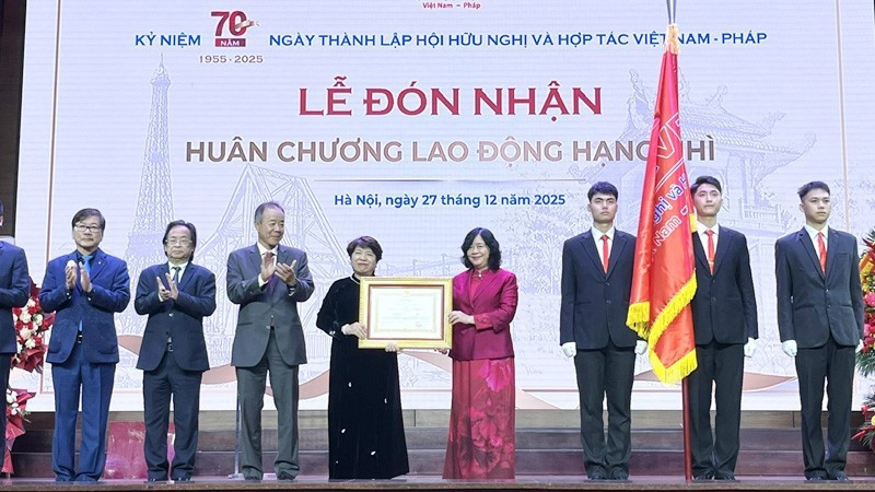 La célébration du 70 ans de l’Association d’amitié et de coopération Vietnam-France. Photo : NDEL.