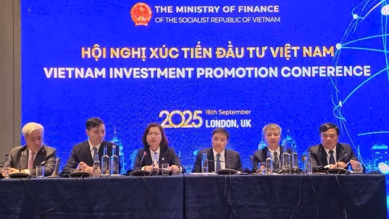 Conférence de promotion des investissements du Vietnam. Photo : NDEL.
