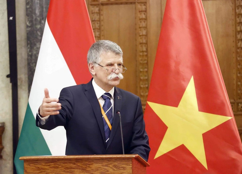 Le président de l'Assemblée nationale hongroise, Kover Laszlo. Photo : VOV.