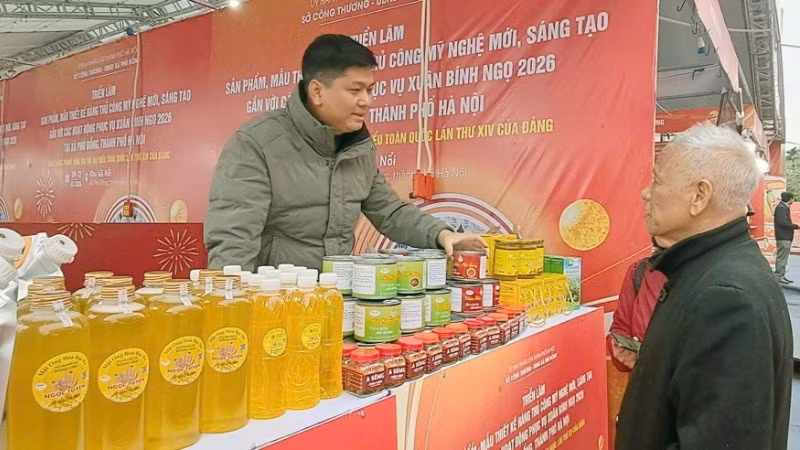 Un stand de l'exposition. Photo : NDEL.