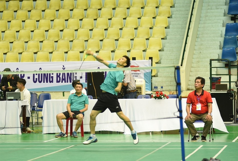 Le championnat national 2025 de badminton, tennis de table, d’haltérophilie et de pickleball réunit près de 240 athlètes. Photo : NDEL