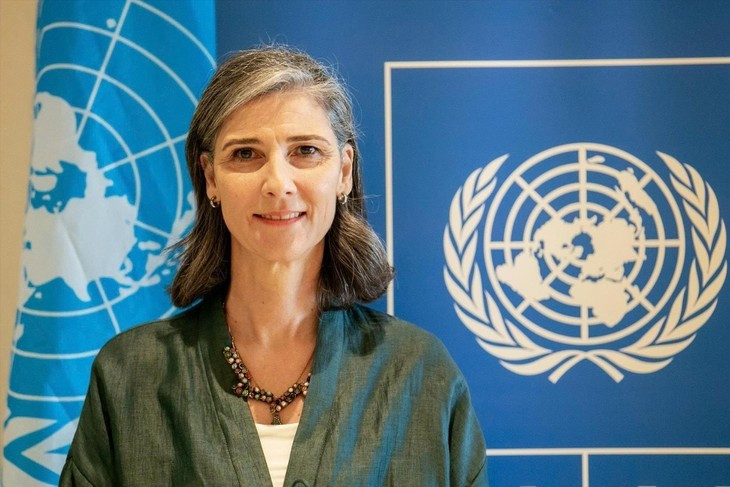 Ramla Khalidi, représentante résidente du Programme des Nations Unies pour le développement (PNUD) au Vietnam. Photo: VNA