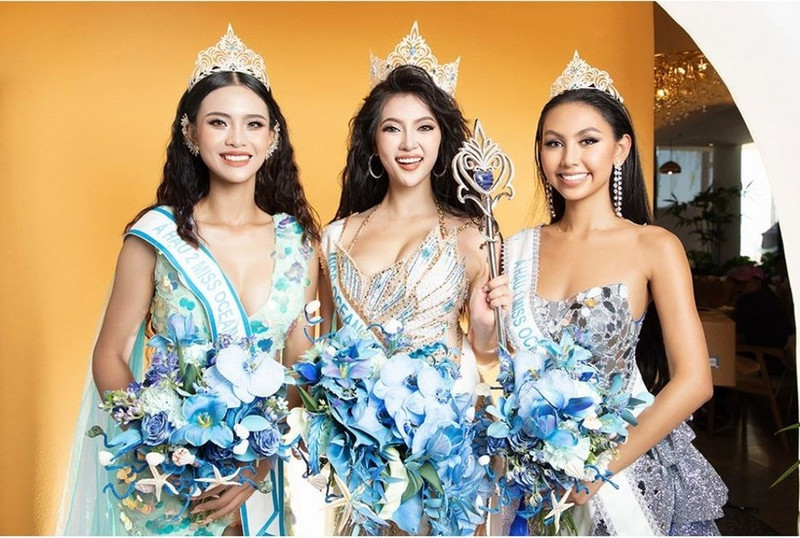 Top 3 de Miss Océan Vietnam 2023 : Photo : Comité d’organisation