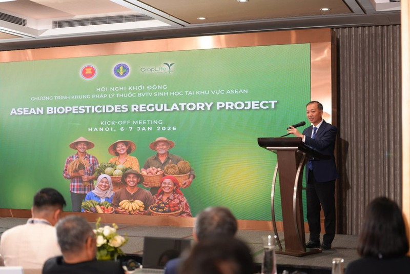 Nguyên Quang Hiêu, chef adjoint du Département de la production végétale et de la protection des végétaux relevant du ministère de l’Agriculture et de l’Environnement. Photo : VNA