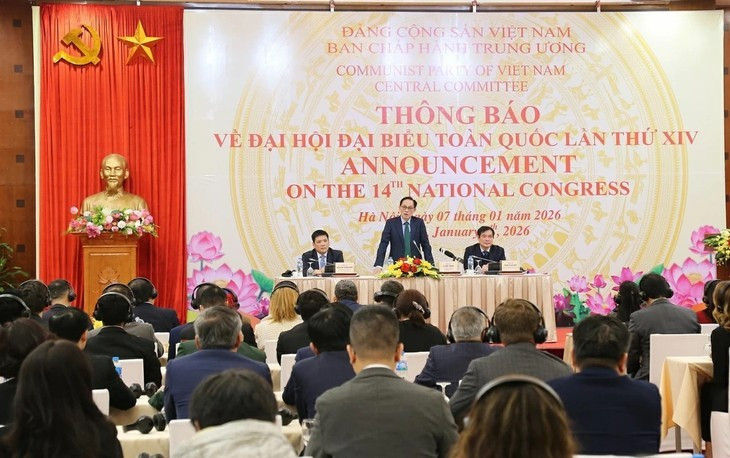 Vue d’ensemble de la conférence. Photo: baoquocte.vn
