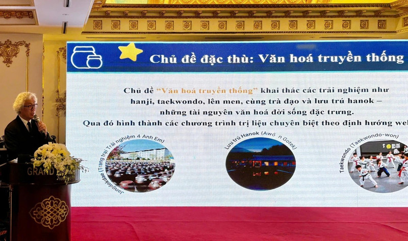 Séminaire sur le renforcement de la coopération et du tourisme entre la province de Jeonbuk et le Vietnam. Photo : VOV.