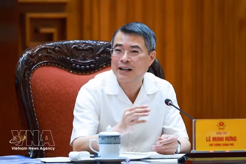 Le Premier ministre Le Minh Hung. Photo : VNA.