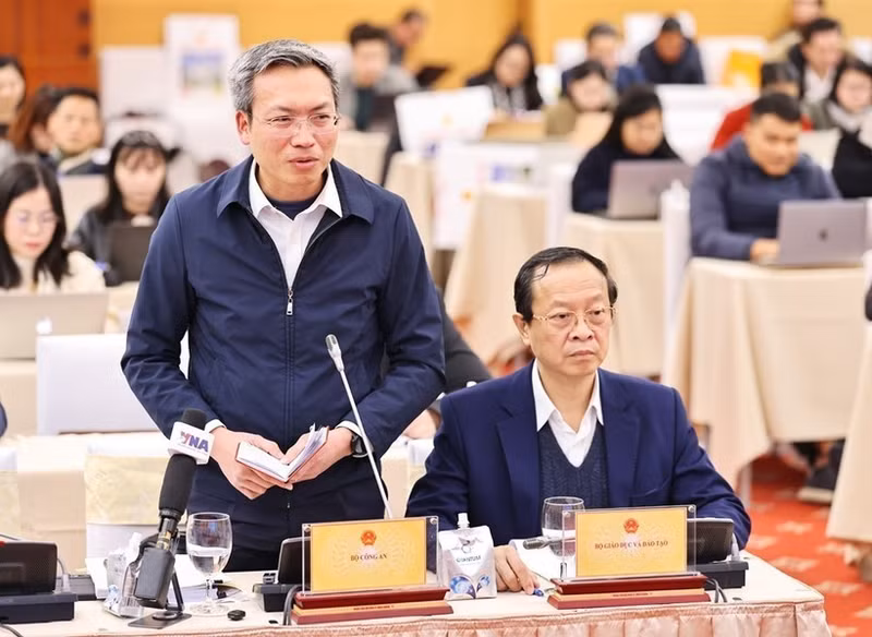 Le général de division Nguyen Quoc Toan, chef du bureau du ministère de la Sécurité publique et son porte-parole. Photo : VNA.