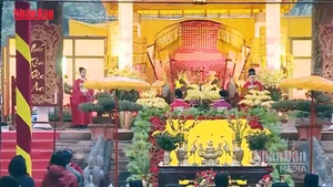 Cérémonie d’offrande d'encens pour inaugurer le Nouvel An lunaire du Cheval 2026 à la Citadelle impériale de Thang Long