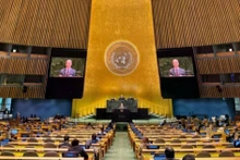 La Session extraordinaire d'urgence de l’Assemblée générale des Nations Unies. Photo : VNA.