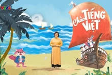 Le programme « Chao tieng Viet » (Bonjour vietnamien), diffusé sur VTV4 depuis avril 2023. 