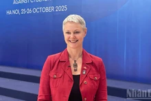 ’ambassadrice de Norvège au Vietnam, Hilde Solbakken.