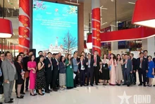 Les délégués de la diaspora lors du colloque intitulé « Valoriser les ressources des Vietnamiens d’outre-mer pour tirer parti des acquis de la quatrième révolution industrielle au service du développement de Ho Chi Minh-Ville ». Photo : Quan doi nhan dan. 