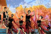 La cérémonie d'ouverture du « Mois de l’expérience des destinations touristiques de la province de Lam Dong 2025 ». Photo : VNA.