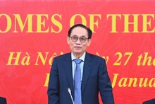 Le ministre des Affaires étrangères, Lê Hoài Trung. Photo : VNA.