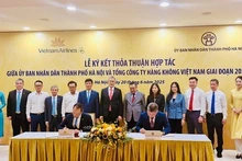 Hanoï et Vietnam Airlines s’allient pour stimuler le tourisme de la capitale. Photo : NDEL.