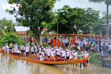 Les Khmers du Sud enthousiastes à l’approche de la fête des courses de pirogues « Ghe Ngo »