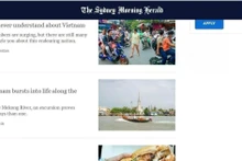 Un média australien met en lumière le charme du Mékong vietnamien. 