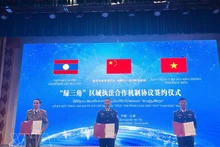 Lors de la cérémonie. Photo: VNA 