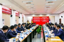 Vue générale de la rencontre. 