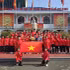 La délégation vietnamienne des arts martiaux traditionnels vietnamiens au départ pour Cervia 2026. (Photo : MG)