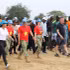 Les membres de l’équipe du génie no 5 du Vietnam participent activement à la marche pour la paix organisée par la Force intérimaire de sécurité des Nations Unies pour Abyei. (Photo : THANG LE)