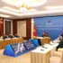 Le général de corps d'armée Nguyen Truong Thang, participe à la réunion en ligne des hauts fonctionnaires de la défense de l'ASEAN élargi. Photo: qdnd.vn