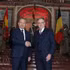 Le Premier ministre belge Bart De Wever accueille le secrétaire général du PCV et président vietnamien, To Lam. Photo : VNA. 