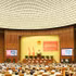 Conférence nationale consacrée à l’étude, à l’appropriation et à la mise en œuvre de plusieurs résolutions et directives du Bureau politique du Parti. Photo : VNA.
