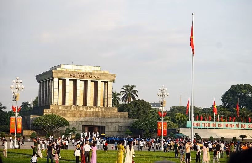 Mausolée du président Ho Chi Minh. Photo : VNA.