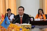 Le membre du Bureau politique et membre permanent du secrétariat du Comité central du Parti Vo Van Thuong. Photo : VNA