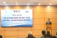Vue de la rencontre d’entreprises Vietnam-Inde à Hanoi, le 22 septembre. Photo: VNA