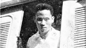 Le camarade Tran Kim Xuyen en 1945. Photo d'archives : VNA.