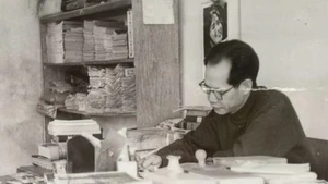 Le journaliste Do Duc Duc - le premier directeur de la première école de journalisme du Vietnam. Photo : Baotangbaochi.vn