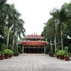 Le temple dédié au Président Ho Chi Minh à Long Duc. Photo : VNA.