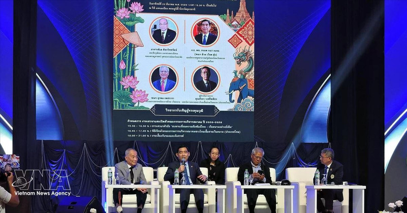 Les délégués au séminaire sur le rôle des Thaïlandais d'origine vietnamienne : un pont durable pour les relations entre la Thaïlande et le Vietnam. Photo : VNA.