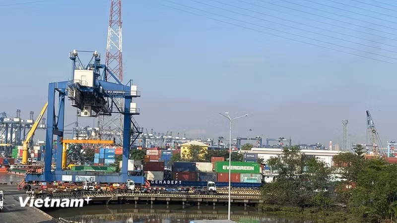 L'EVFTA a permis de porter les échanges commerciaux entre le Vietnam et l'Union européenne à plus de 383,8 milliards de dollars en six ans, renforçant la coopération et la croissance durable. Photo : Vietnam+