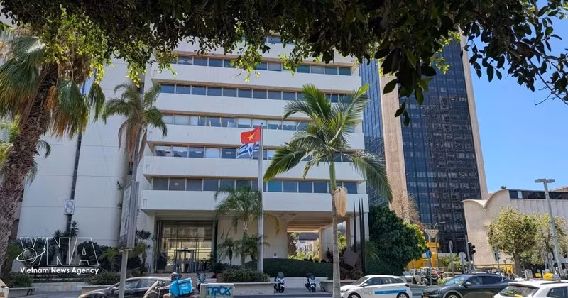 L'ambassade du Vietnam en Israël se trouve dans l'immeuble Beit Amot, rue Sha'ul Hamelech, à Tel Aviv. Photo : VNA.