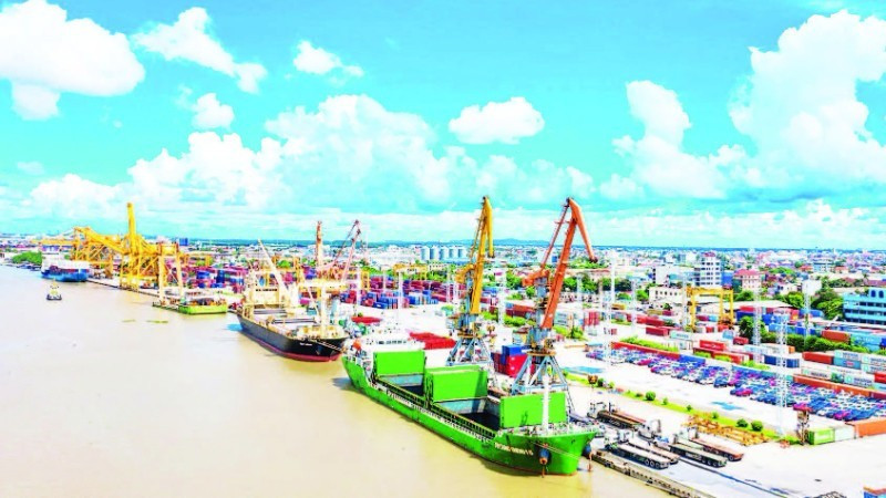 Le port de Chua Ve – Hoang Dieu à Hai Phong. Photo : nhandan.vn