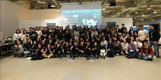 Le concours attire de nombreux jeunes ingénieurs vietnamiens au Japon, passionnés par l’IA.
