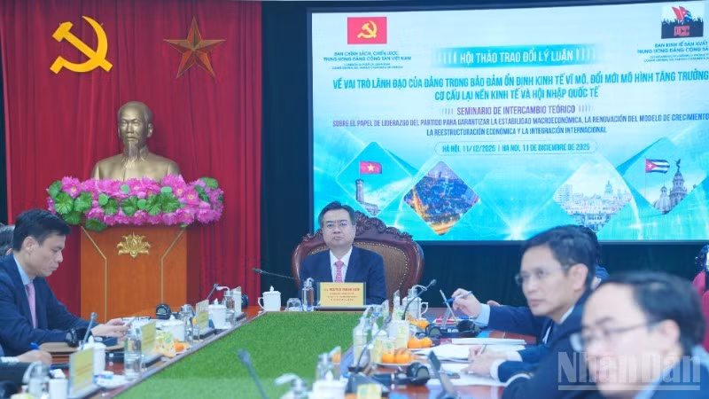 La vue générale de l'événeement. Photo : nhandan.vn