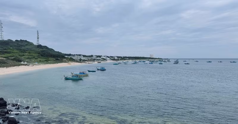 Une vue partielle de la zone spéciale de Phu Quy. Photo : VNA.
