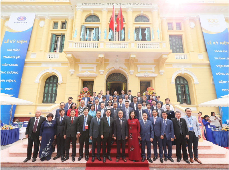 La commémoration du 100e anniversaire de l’Hôpital K rappelle l’héritage de l’Institut Curie de l’Indochine, fondé en 1923 à Hanoï dans le cadre de la coopération médicale franco-indochinoise. Photo : FSFV.