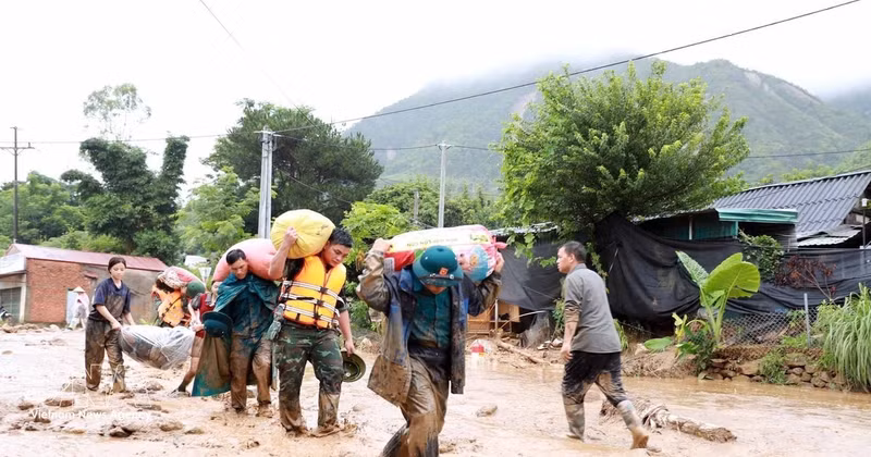 Crues : Lai Chau déclare l'état d'urgence dans la commune de Muong Than