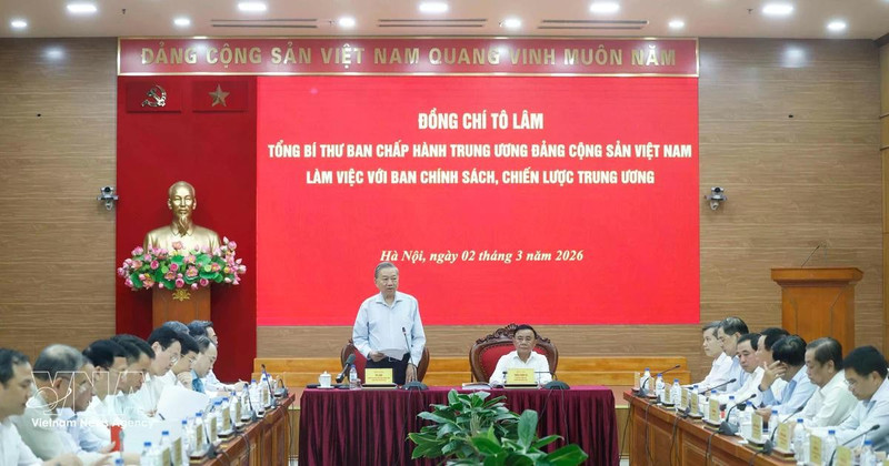 Panorama de la séance de travail. Photo : VNA.