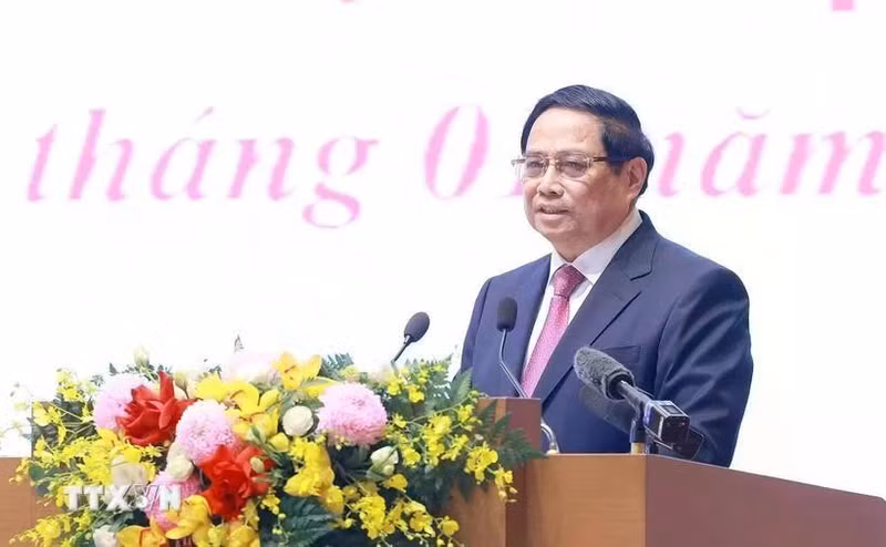 Le Premier ministre Pham Minh Chinh. Photo : VNA. 