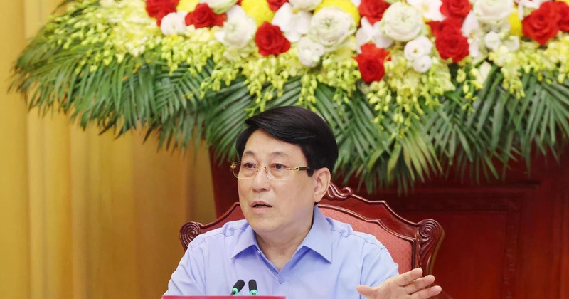 Le président vietnamien Luong Cuong. Photo : VNA.