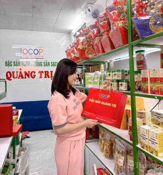 Les Vietnamiens privilégient les produits vietnamiens » dans la province de Quang Tri. Photo: congthuong.vn
