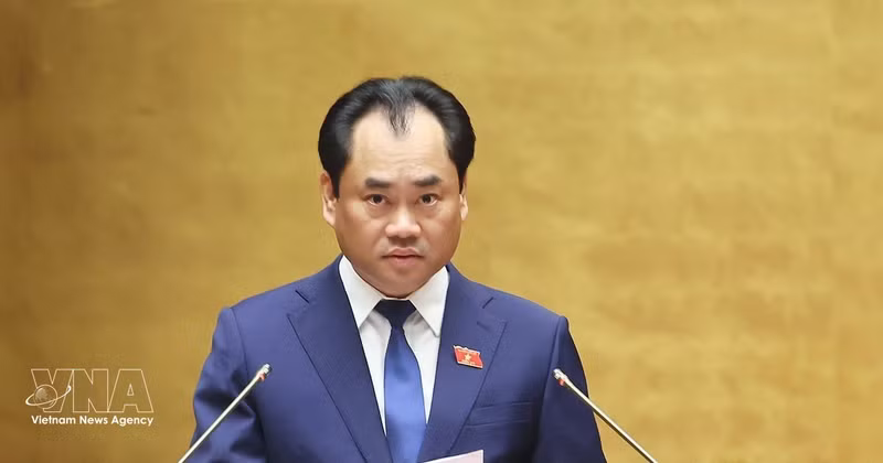 Le ministre de l’Agriculture et de l’Environnement, Trinh Viet Hung. Photo : VNA.